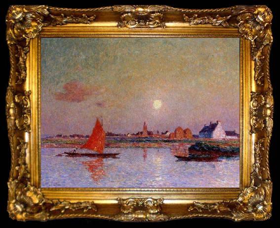 framed  unknow artist The Return of the Sailboat, ta009-2